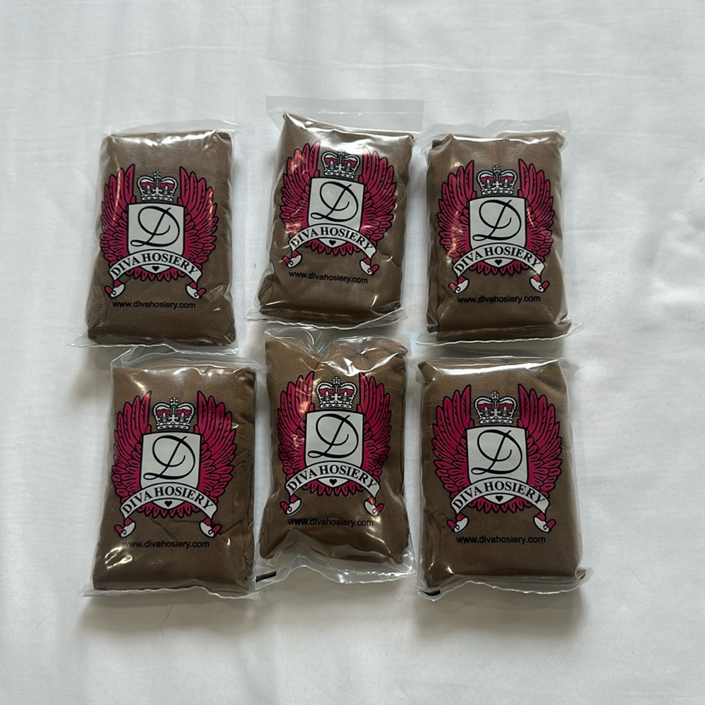6 pack of Diva Hosiery size A